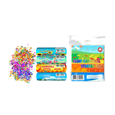 Времена года Набор хлопушек купить в Тюмени | tyumen.salutsklad.ru