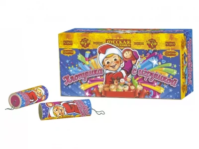 Хлопушка с игрушкой Хлопушки купить в Тюмени | tyumen.salutsklad.ru