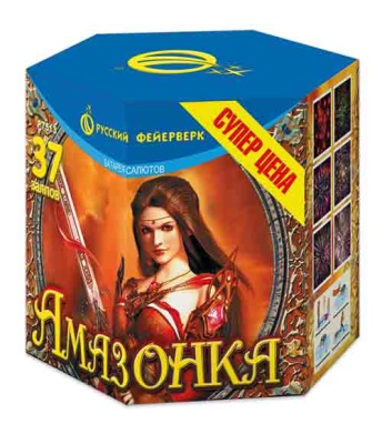 Амазонка Батарея салютов купить в Тюмени | tyumen.salutsklad.ru