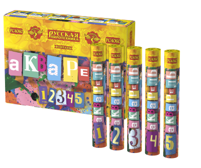 Акварель Фонтан пиротехнический купить в Тюмени | tyumen.salutsklad.ru