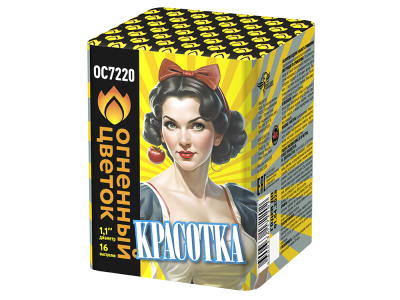 Красотка Батарея салютов купить в Тюмени | tyumen.salutsklad.ru