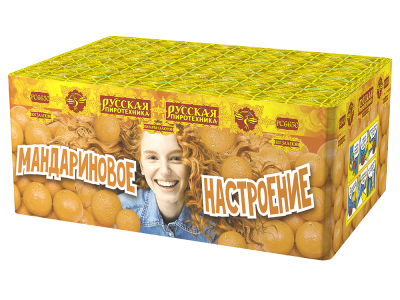 Мандариновое настроение Фейерверк купить в Тюмени | tyumen.salutsklad.ru