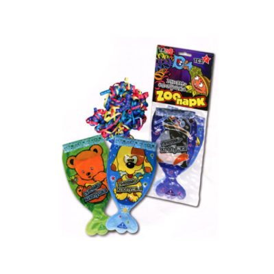 Зоопарк ТСЗ Надувная хлопушка купить в Тюмени | tyumen.salutsklad.ru