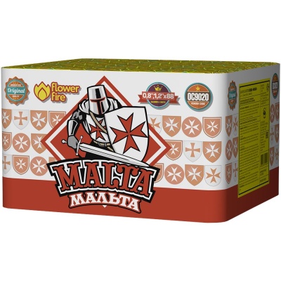 Мальта Батарея салютов купить в Тюмени | tyumen.salutsklad.ru