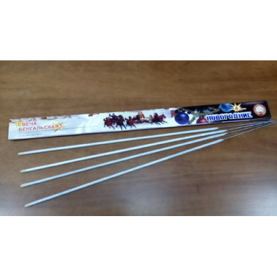 Новогодние 650-4 мм. Бенгальские огни купить в Тюмени | tyumen.salutsklad.ru