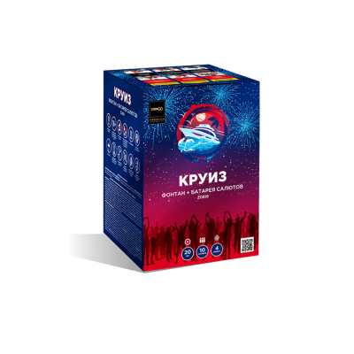 Круиз Фонтан фейерверк купить в Тюмени | tyumen.salutsklad.ru