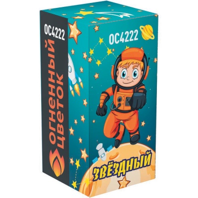 Звездный Пиротехнический фонтан купить в Тюмени | tyumen.salutsklad.ru