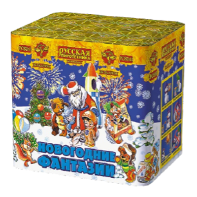 Новогодние фантазии New Салют купить в Тюмени | tyumen.salutsklad.ru